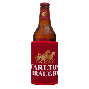 Carlton Draught Stubby Cooler Red 2.0