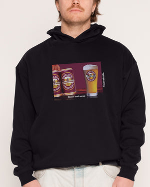 Carlton Draught Home & Away Beer Poster Hoodie