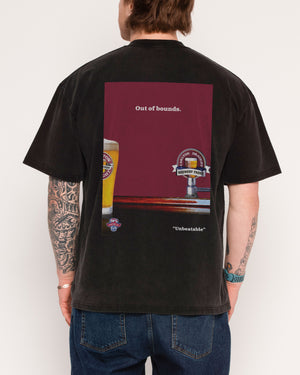 Carlton Draught Out of Bounds Beer Poster Tee