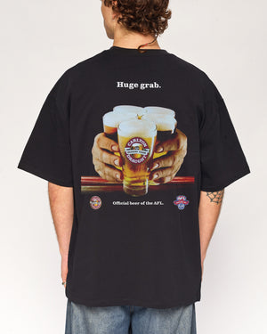 Carlton Draught Huge Grab Beer Poster Tee
