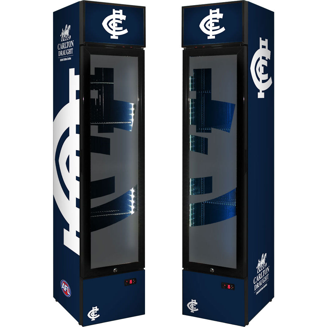 Carlton Draught x Carlton AFL 160L Bar Fridge