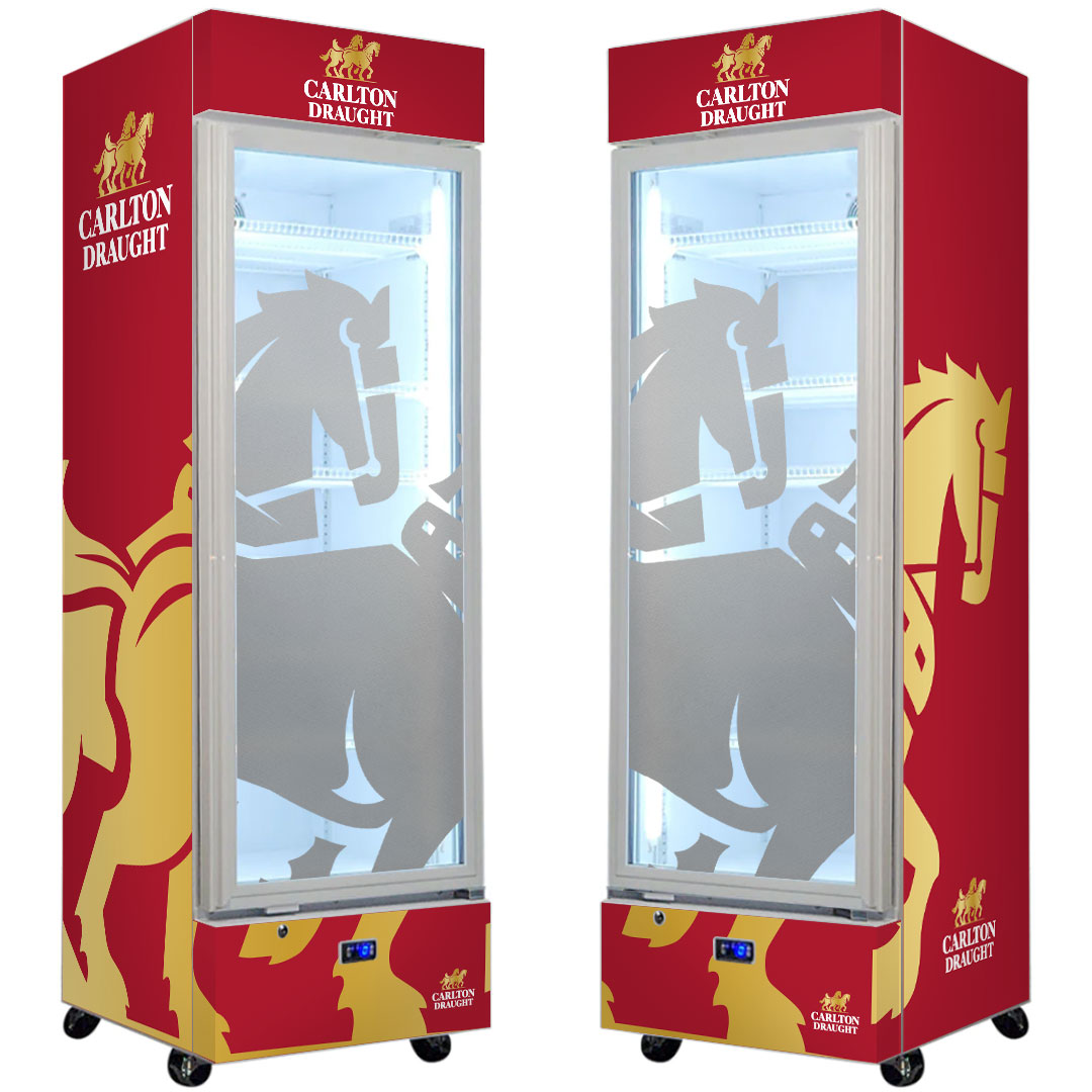 Carlton Draught x Schmick 370L Bar Fridge