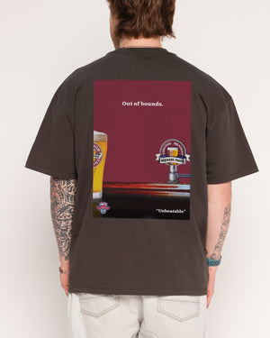 Carlton Draught Out of Bounds Beer Poster Tee