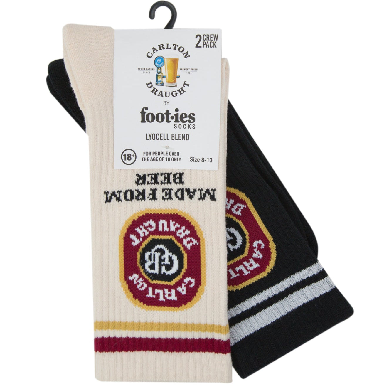 Carlton Draught x Foot-ies Made From Beer Sneaker Socks