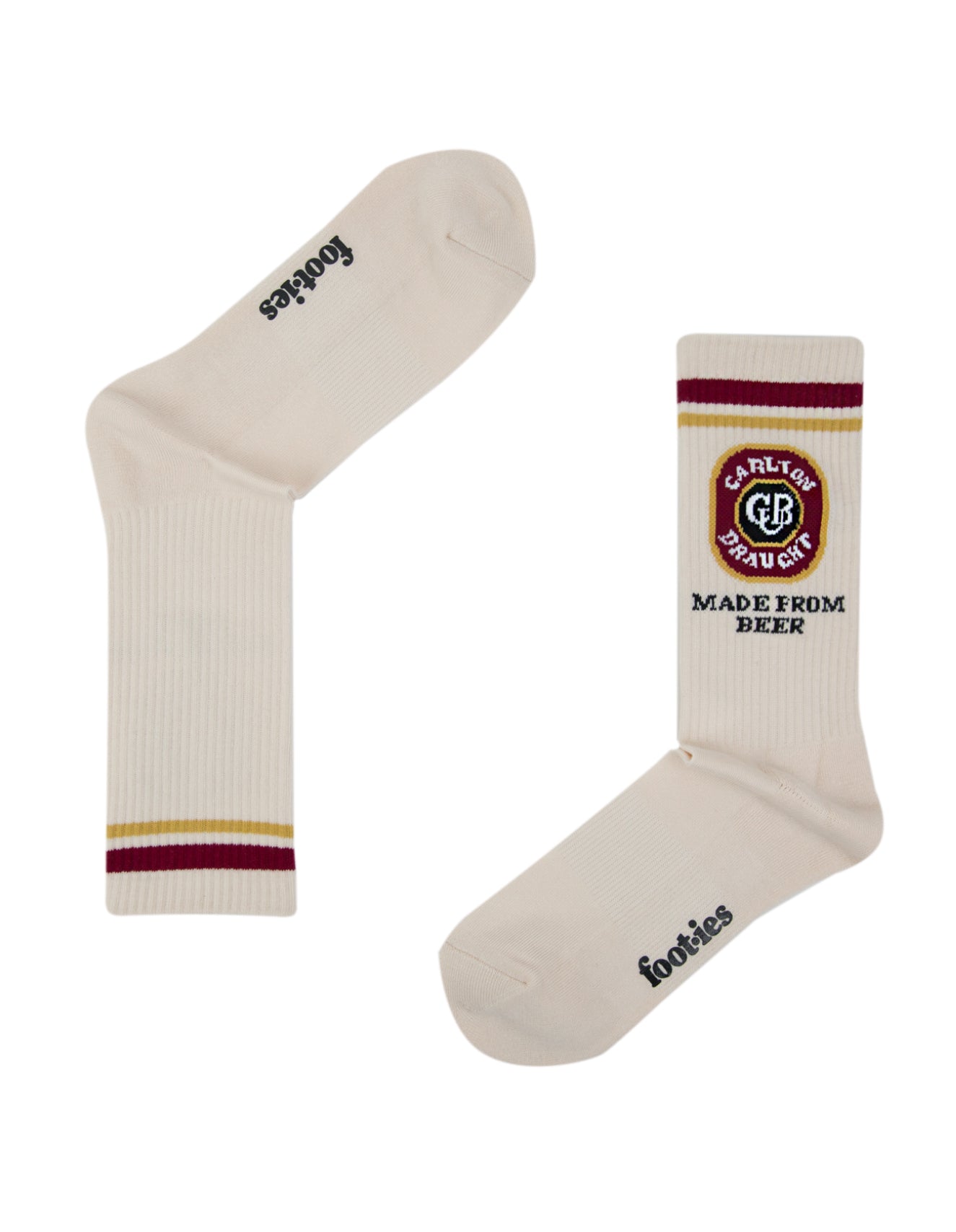 Carlton Draught x Foot-ies Made From Beer Sneaker Socks