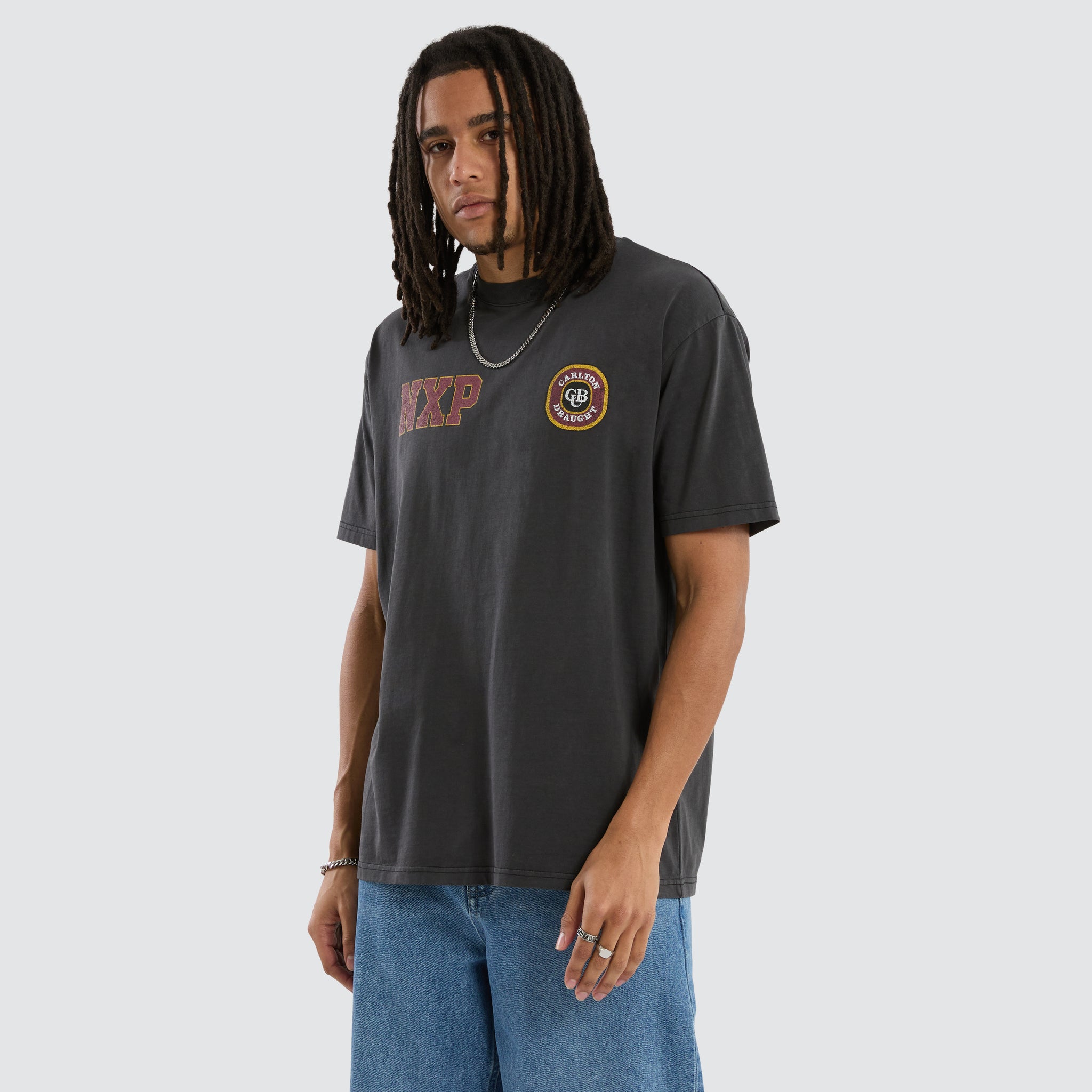 NXP x CUB Revival Box Fit Tee Black