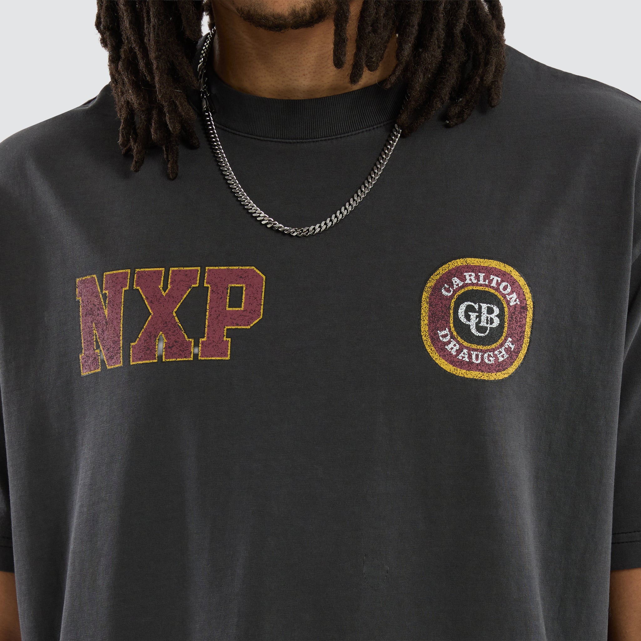 NXP x CUB Revival Box Fit Tee Black