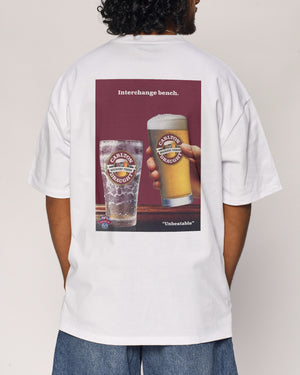 Carlton Draught Interchange Bench Beer Poster Tee