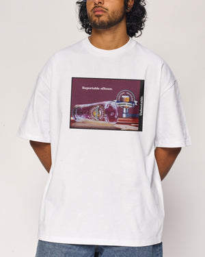 Carlton Draught Reportable Offence Beer Poster Tee
