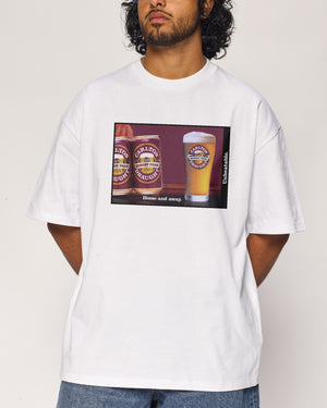 Carlton Draught Home & Away Beer Poster Tee