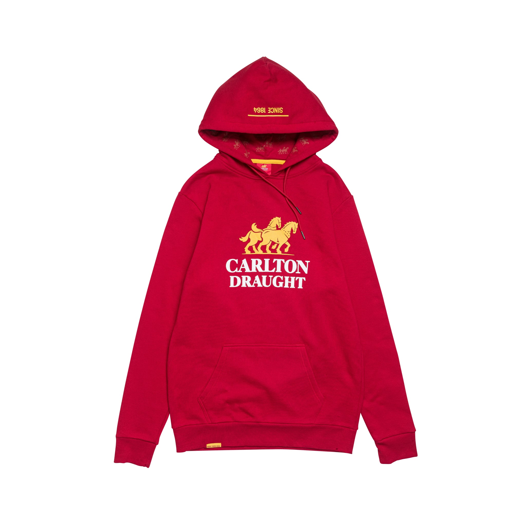 Carlton Draught Classic Red Logo Hoodie