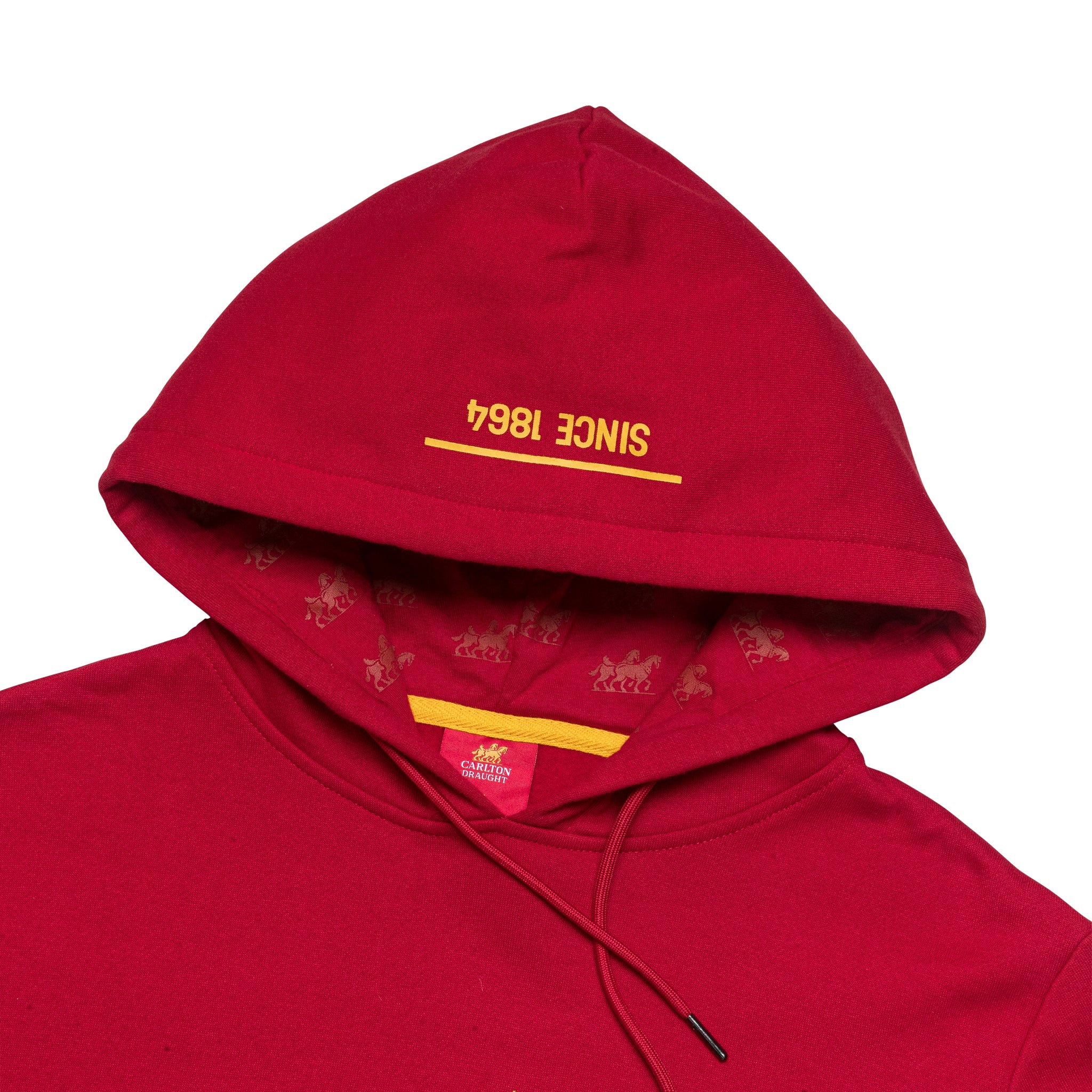 Carlton Draught Classic Red Logo Hoodie