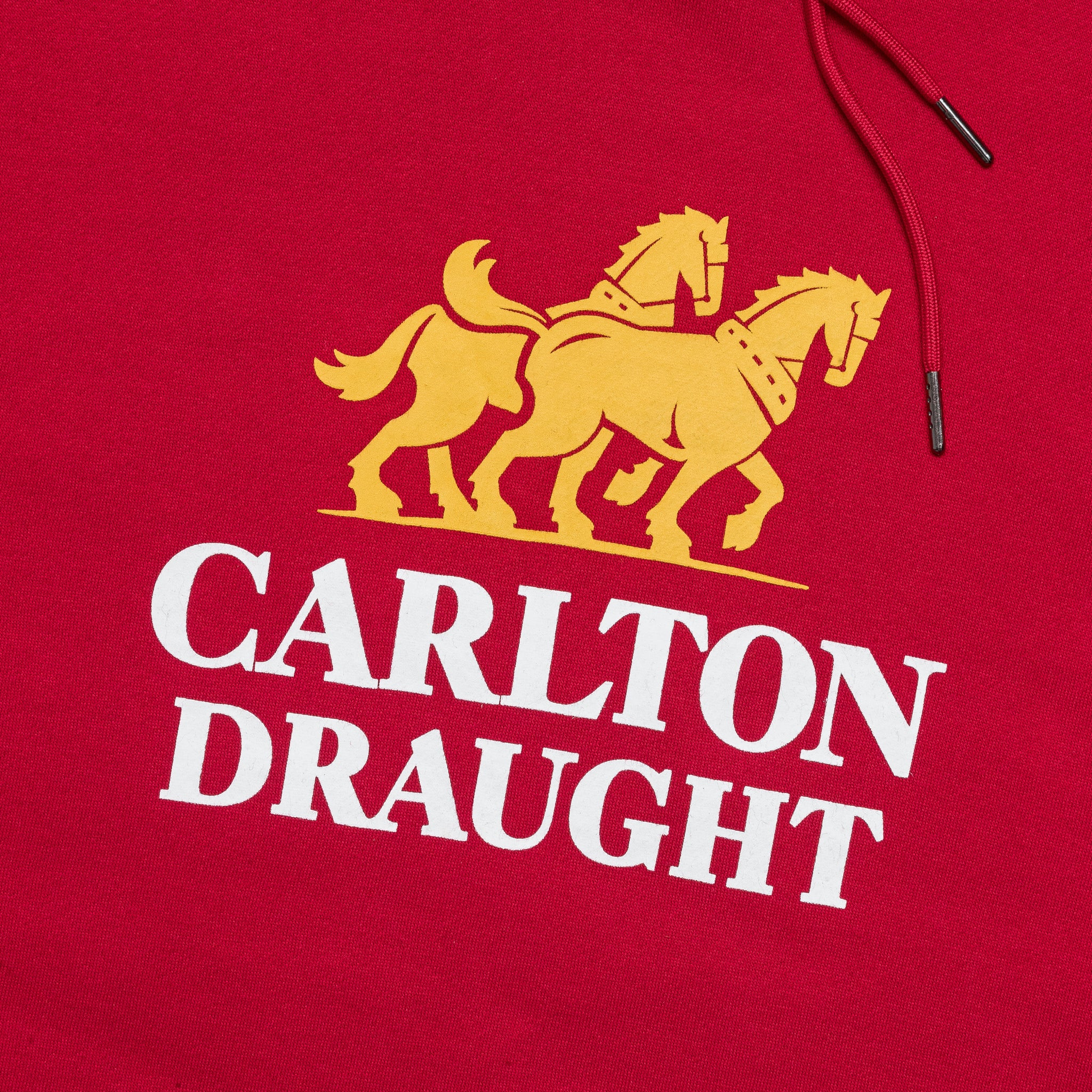 Carlton Draught Classic Red Logo Hoodie