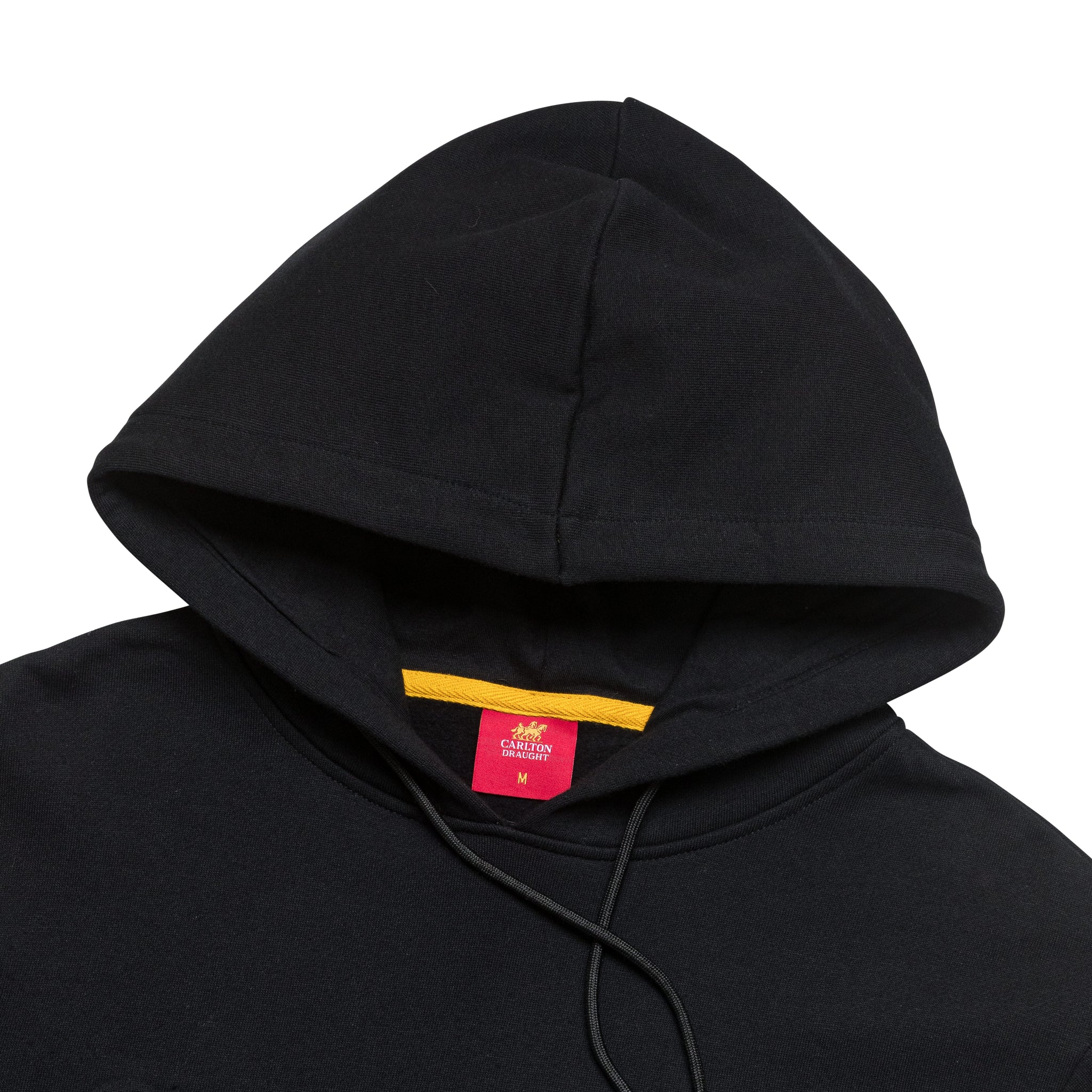 Carlton Draught Black Tonal Embossed Hoodie