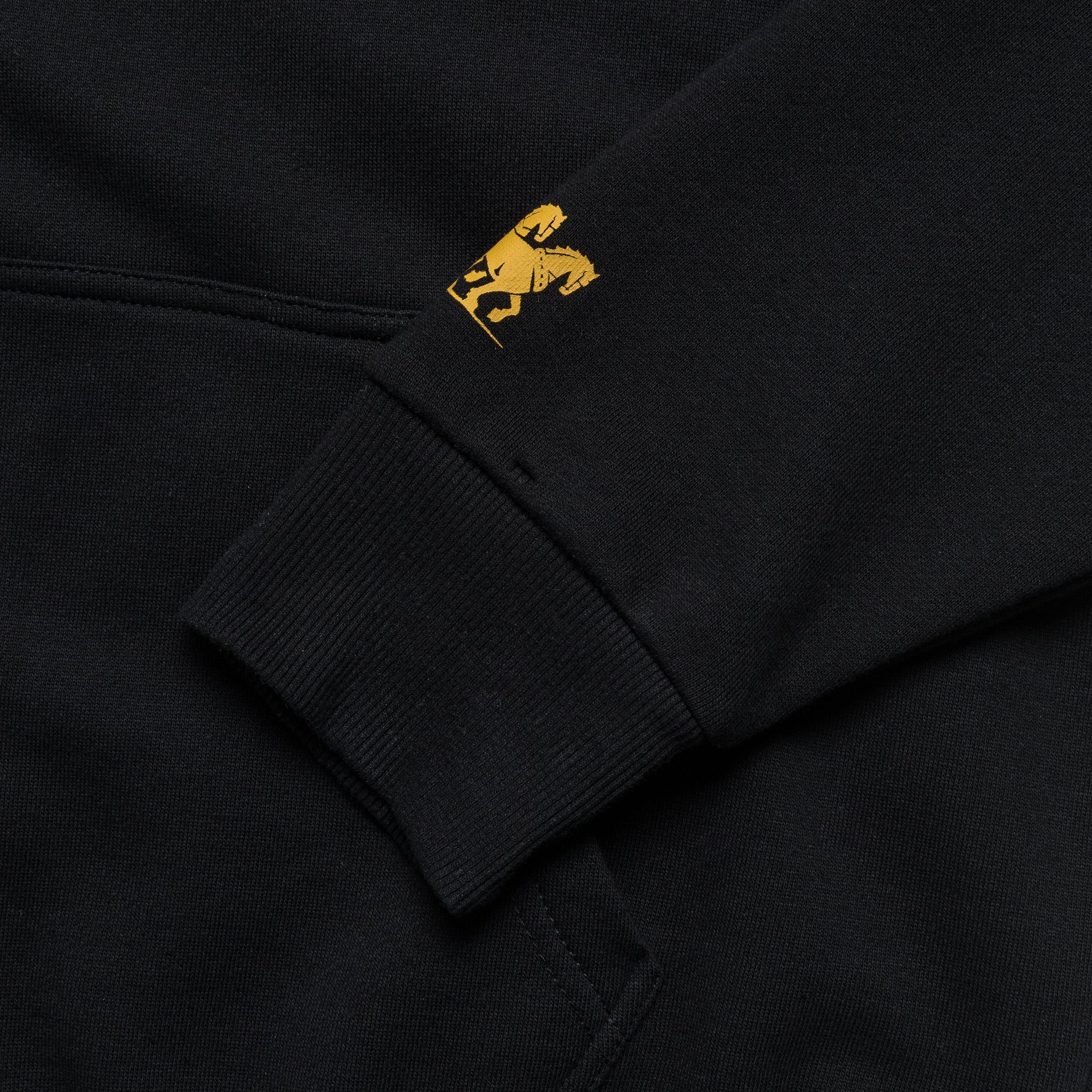 Carlton Draught Black Tonal Embossed Hoodie