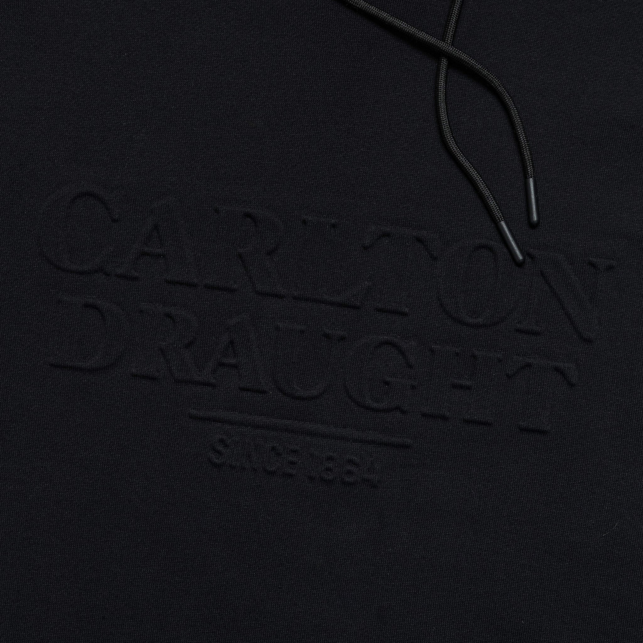 Carlton Draught Black Tonal Embossed Hoodie