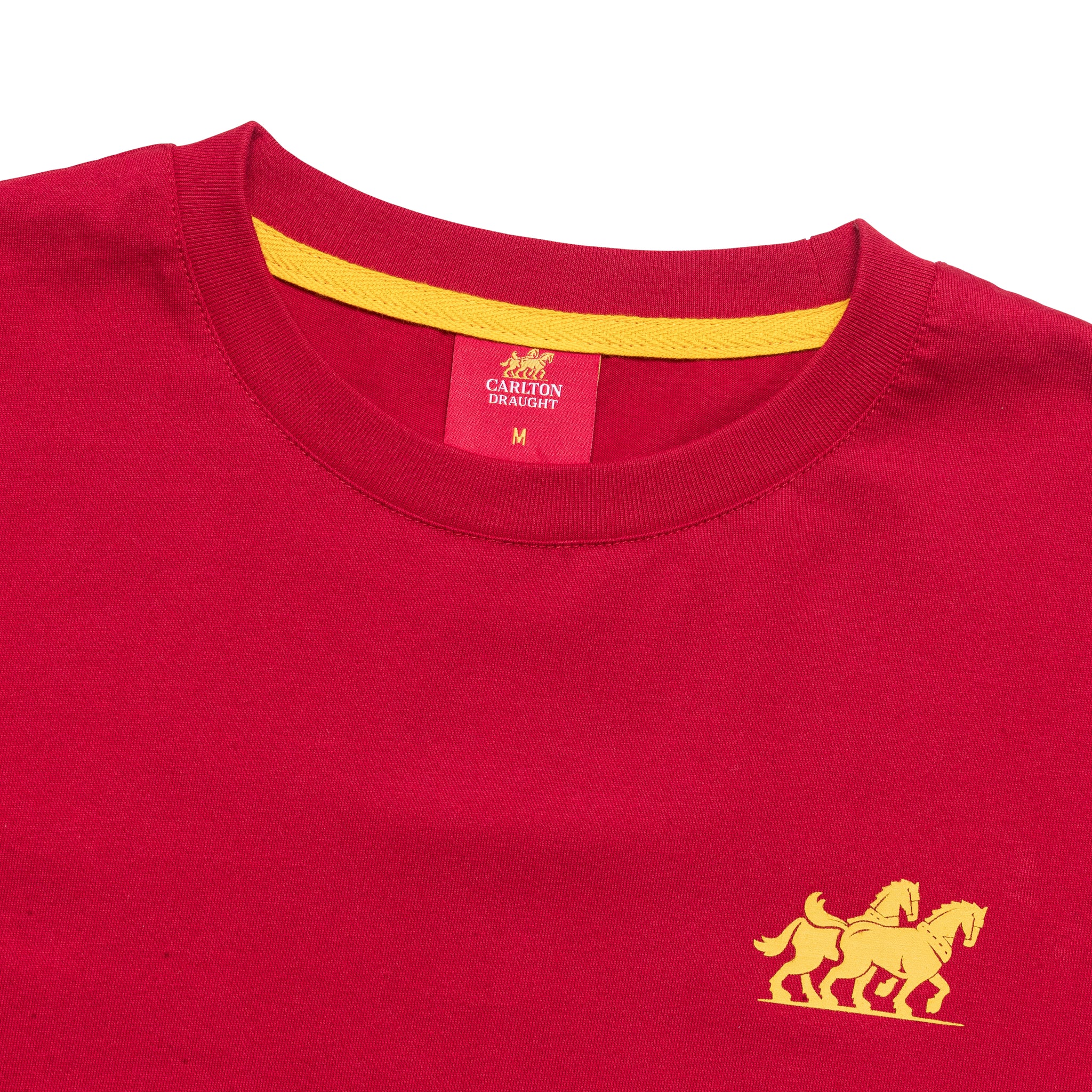 Carlton Draught Classic Red Logo Long Sleeve Tee