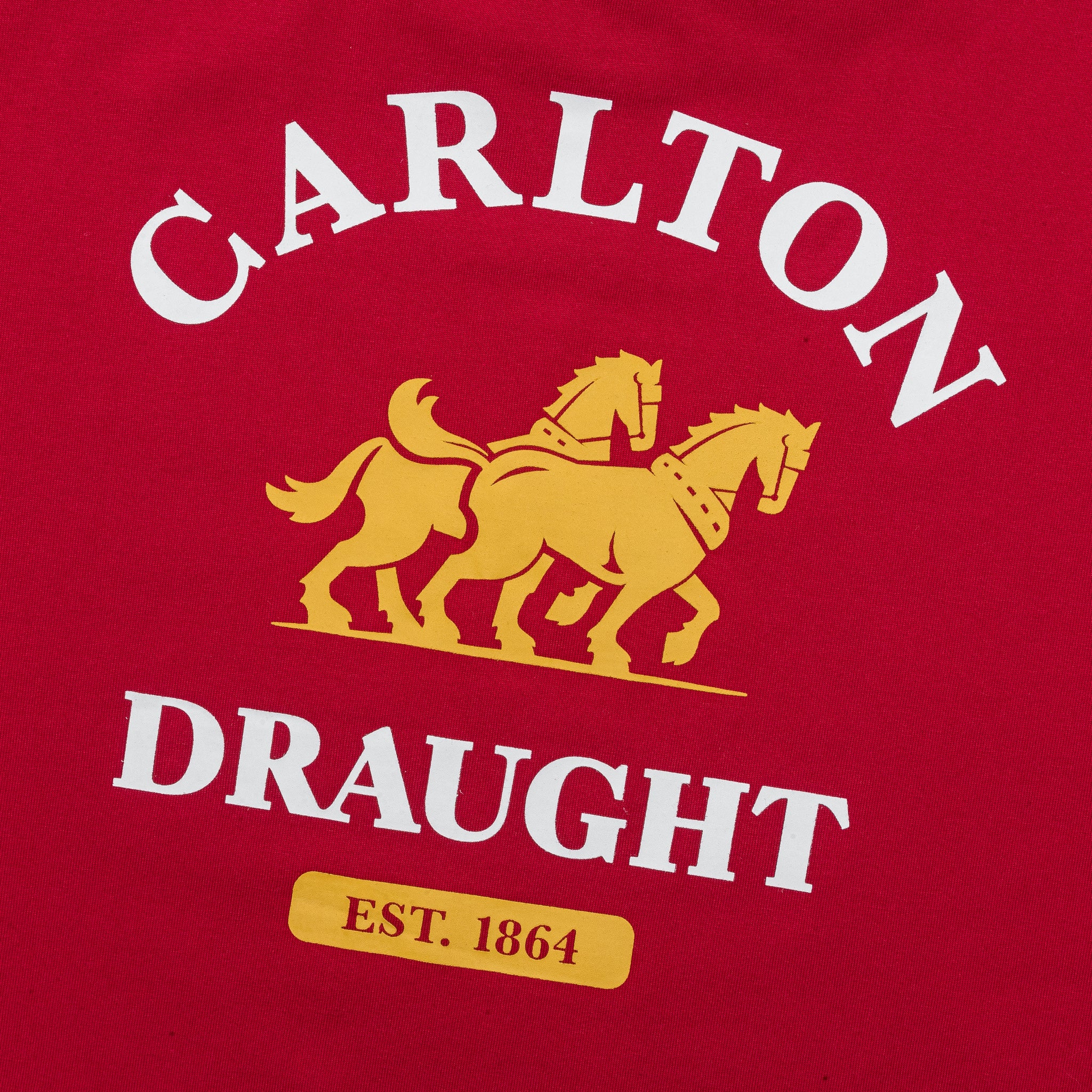 Carlton Draught Classic Red Logo Tee