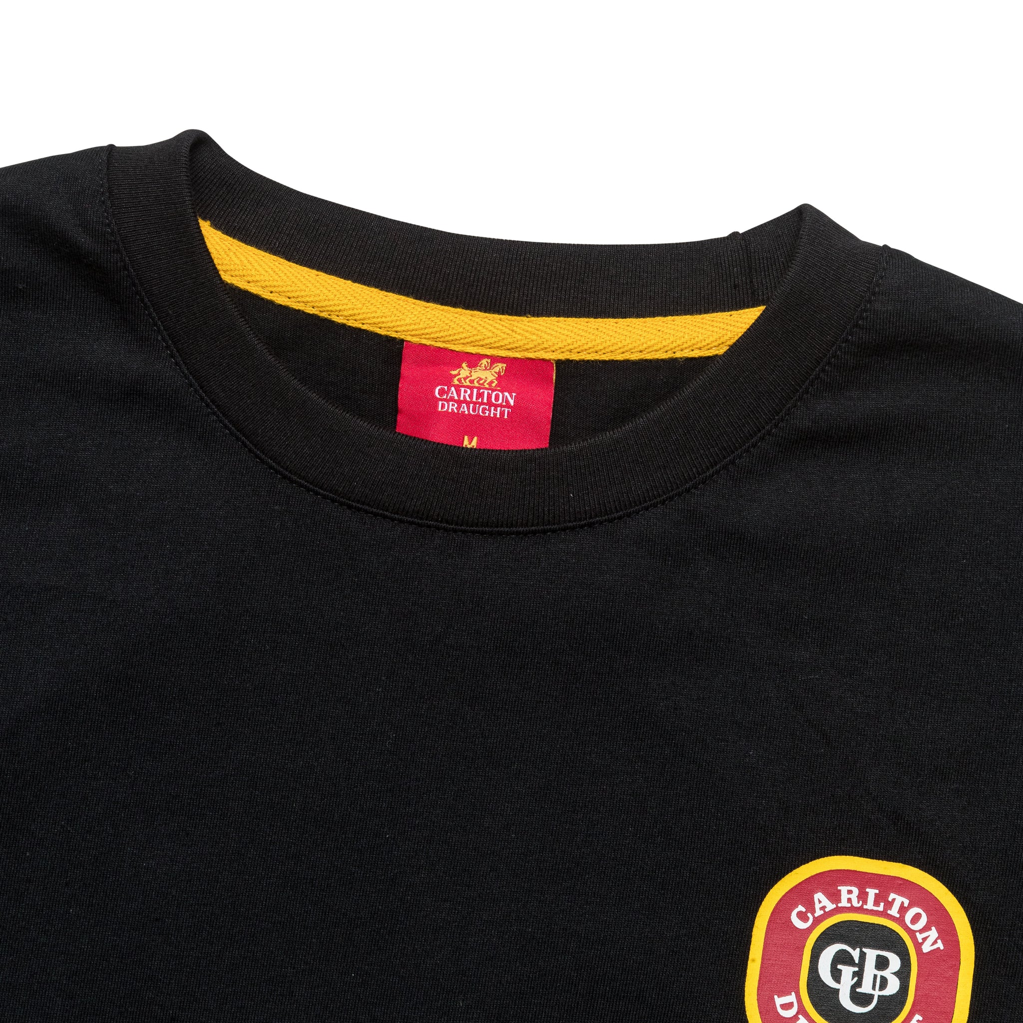 Carlton Draught Heritage Black Tee