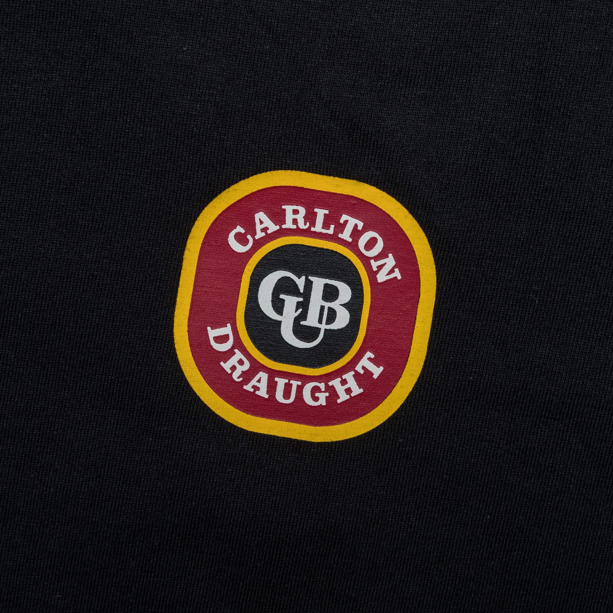 Carlton Draught Heritage Black Tee