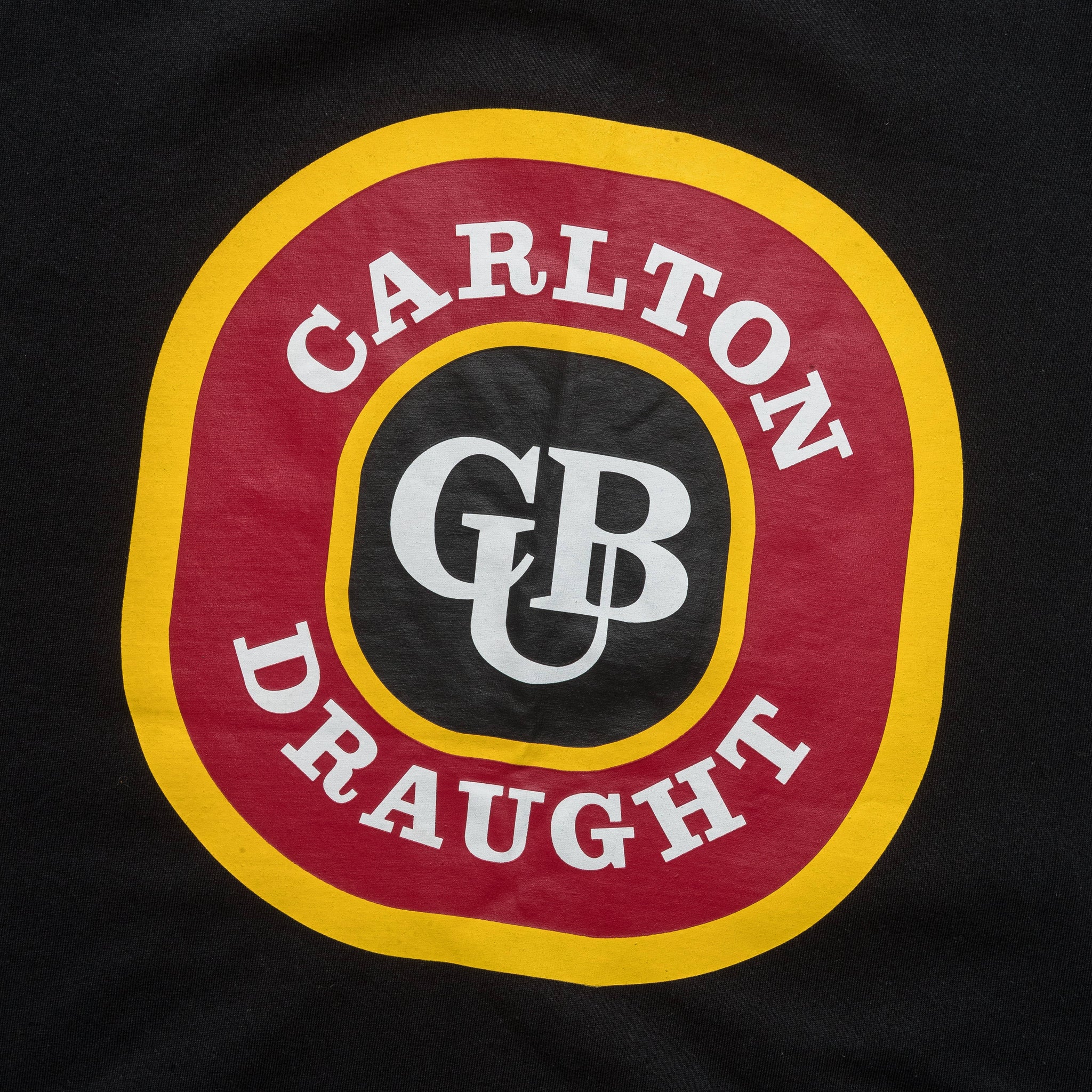 Carlton Draught Heritage Black Tee