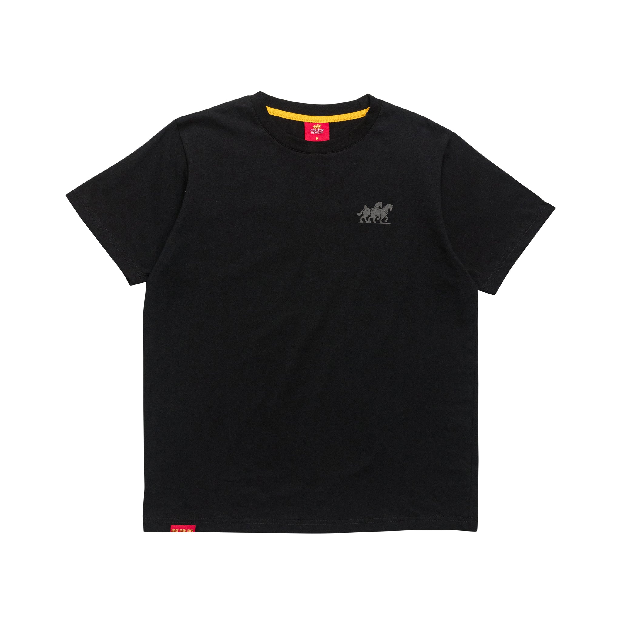 Carlton Draught Black Tonal Tee