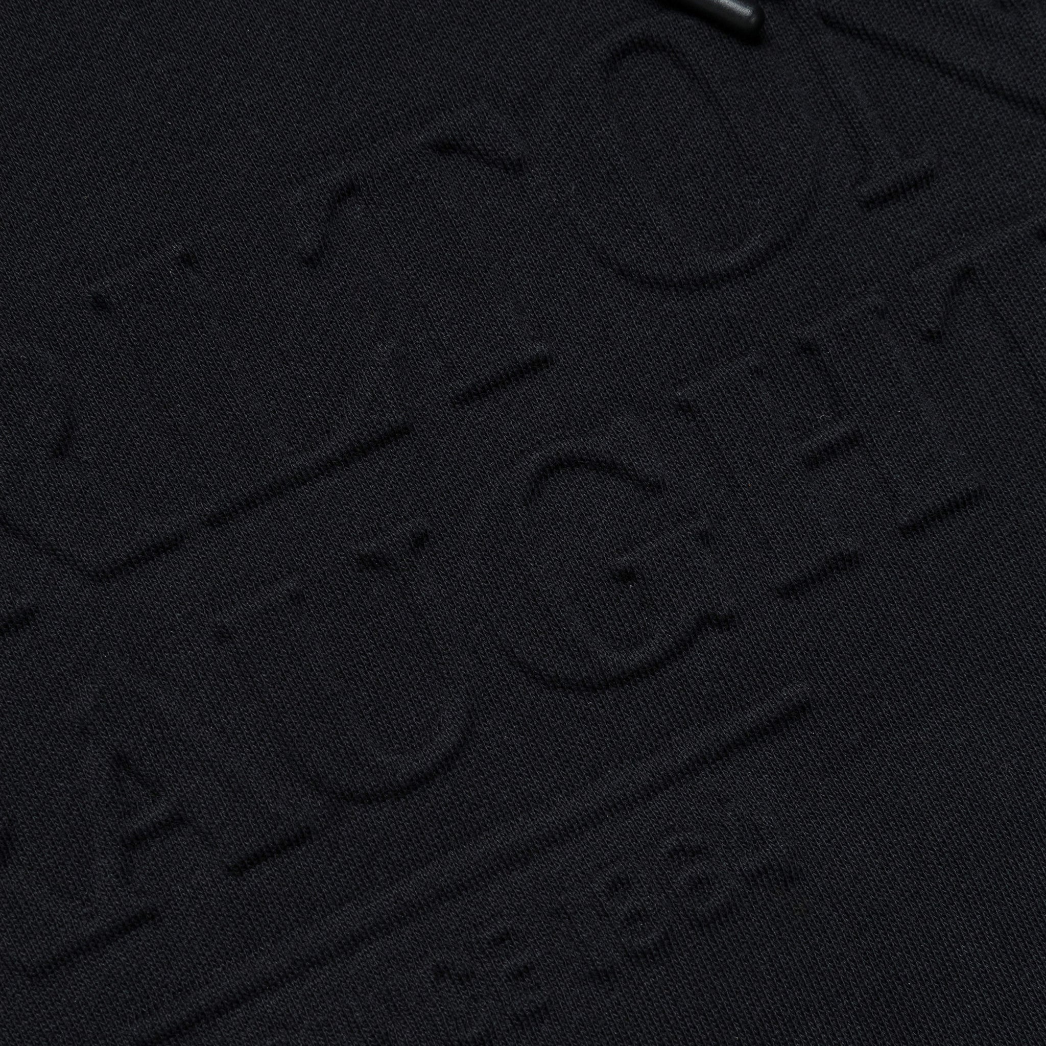 Carlton Draught Black Tonal Embossed Hoodie