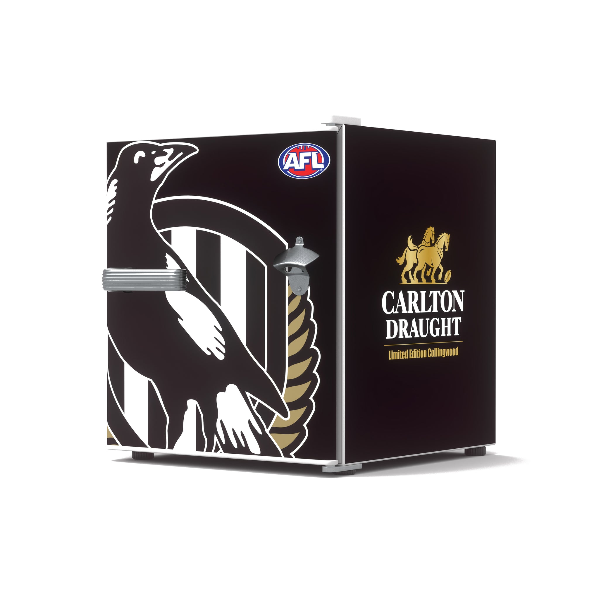 Carlton Draught x Collingwood AFL Bar Fridge