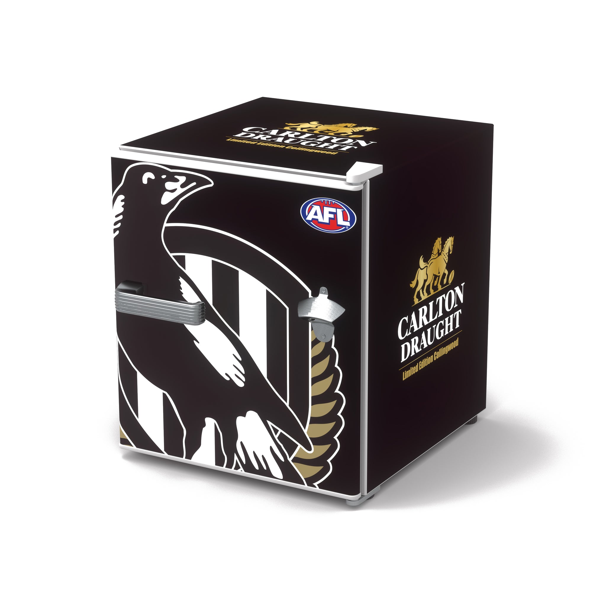 Carlton Draught x Collingwood AFL Bar Fridge