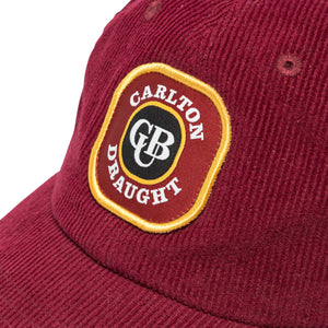 Carlton Draught Maroon Cord Cap