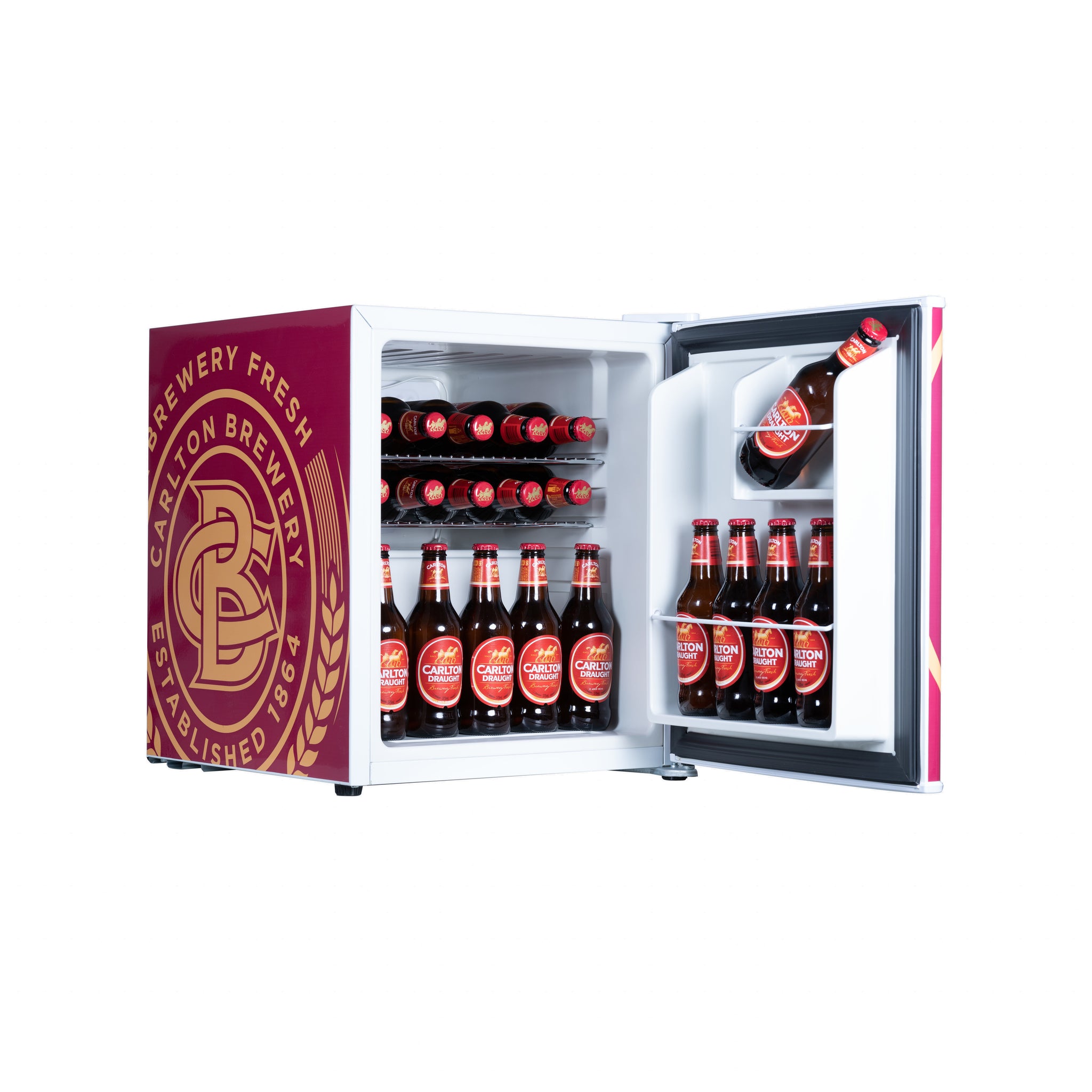 Carlton Draught Heritage Bar Fridge 46L